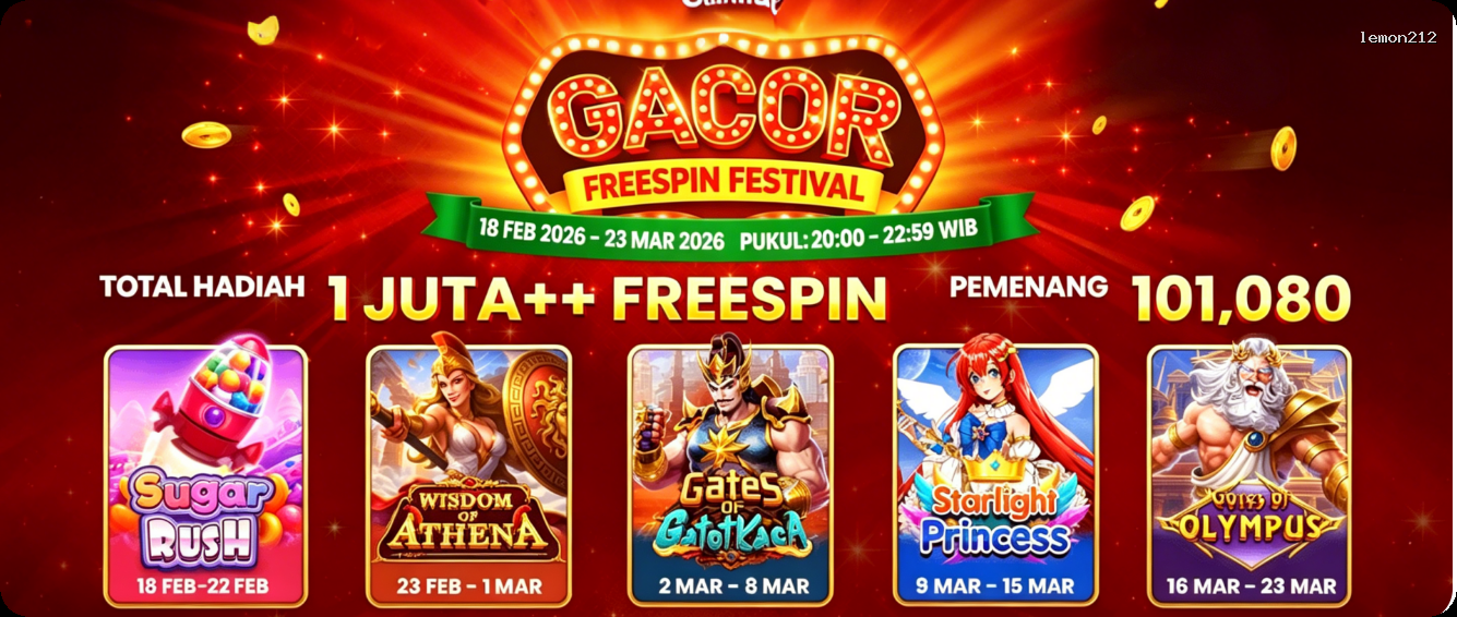 Login lemon212 Sekarang Bonus Melimpah